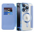 Techsuit - SmartMag Book Case - iPhone 16 Pro Max - Light Blue