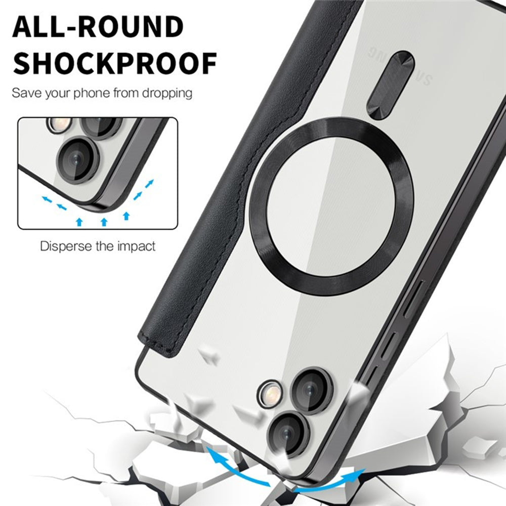 Techsuit - SmartMag Book Case - Samsung Galaxy A05 - Black