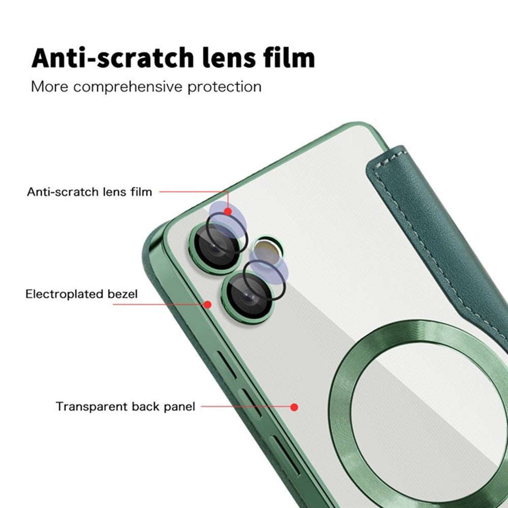 Techsuit - SmartMag Book Case - Samsung Galaxy A05 - Green