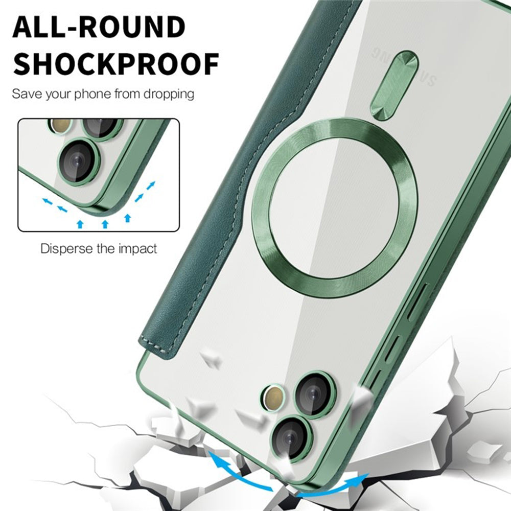 Techsuit - SmartMag Book Case - Samsung Galaxy A05 - Green