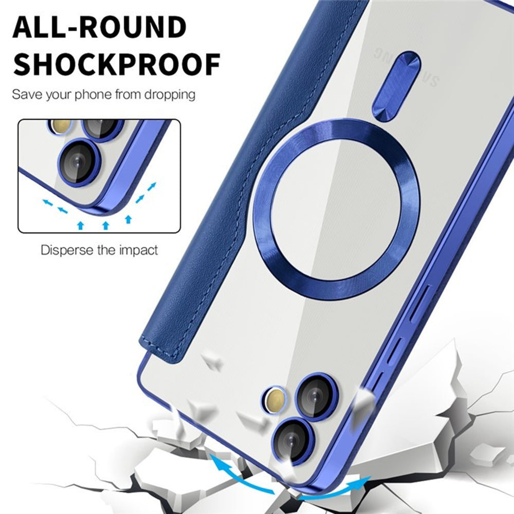 Techsuit - SmartMag Book Case - Samsung Galaxy A05 - Blue