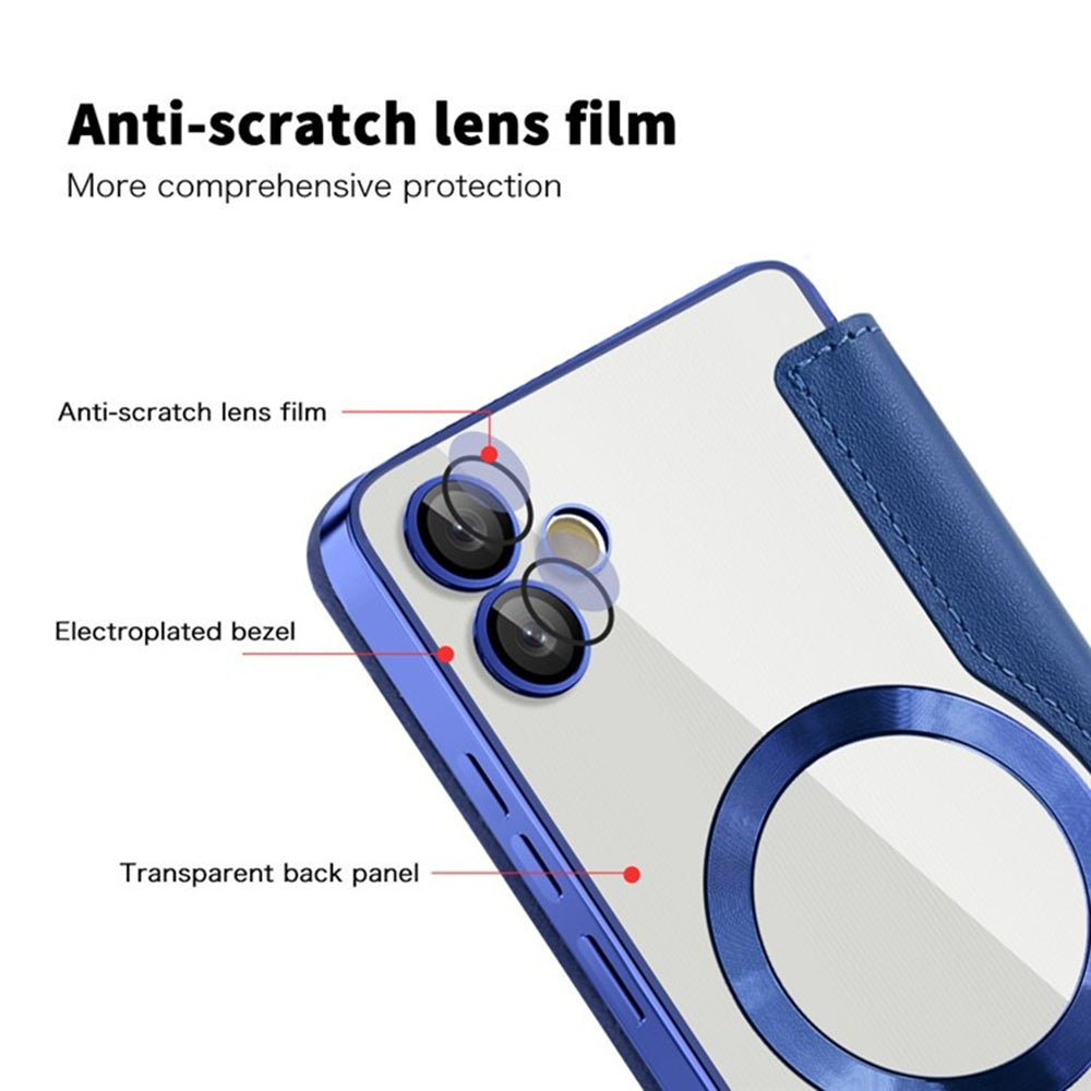 Techsuit - SmartMag Book Case - Samsung Galaxy A05 - Blue