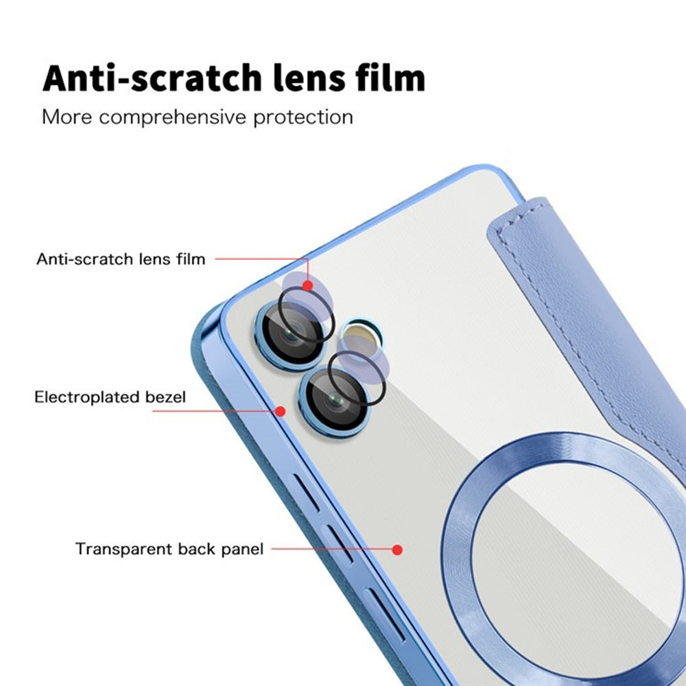 Techsuit - SmartMag Book Case - Samsung Galaxy A05 - Light Blue