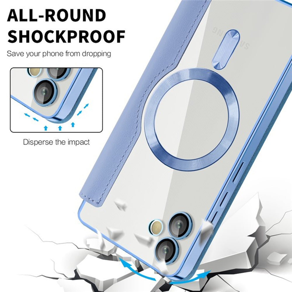Techsuit - SmartMag Book Case - Samsung Galaxy A05 - Light Blue