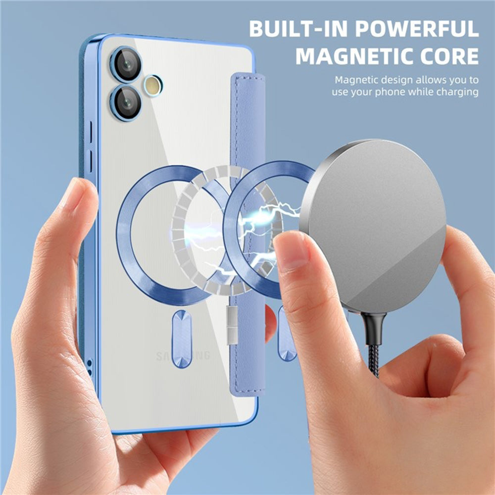 Techsuit - SmartMag Book Case - Samsung Galaxy A05 - Light Blue