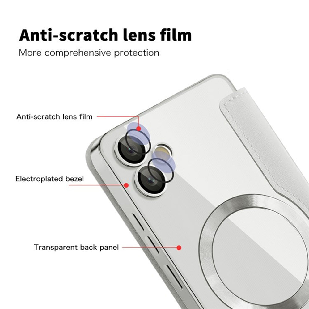 Techsuit - SmartMag Book Case - Samsung Galaxy A05 - Gray