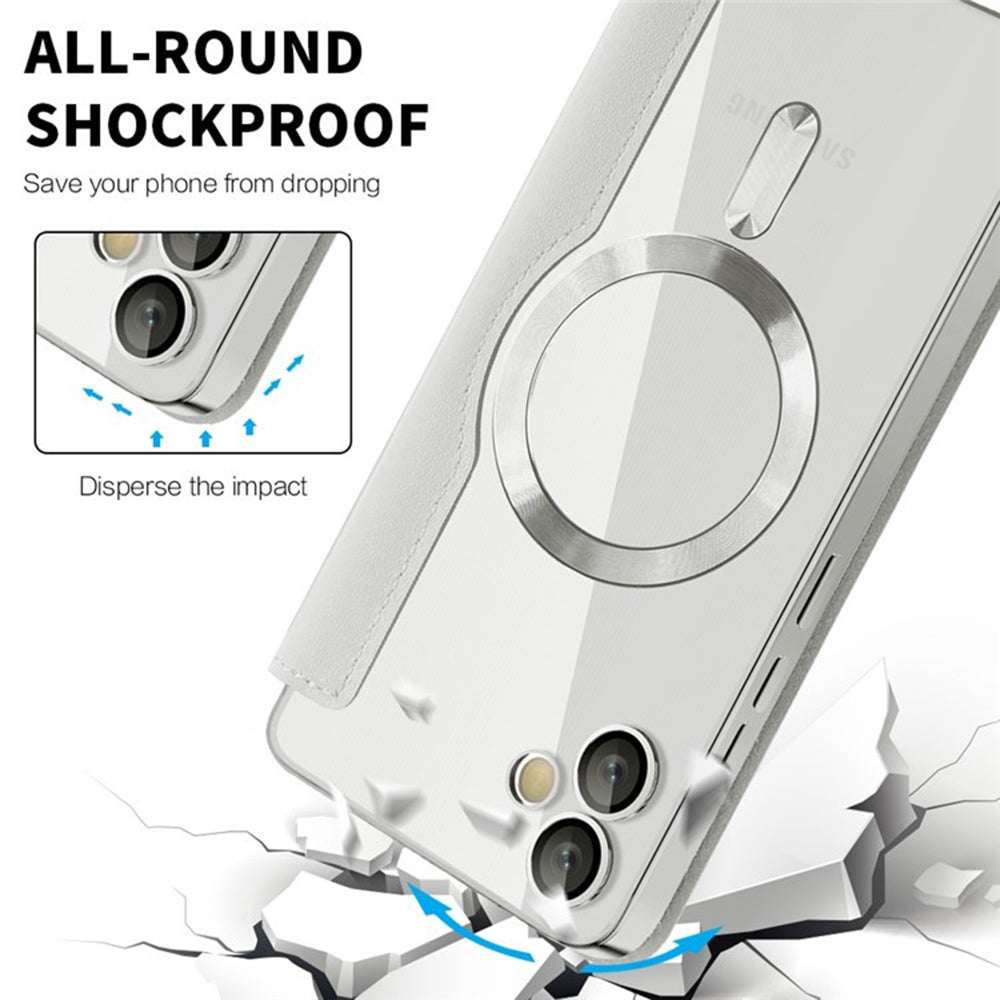 Techsuit - SmartMag Book Case - Samsung Galaxy A05 - Gray