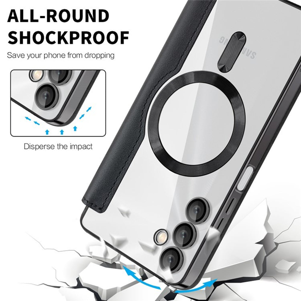 Techsuit - SmartMag Book Case - Samsung Galaxy A05s - Black
