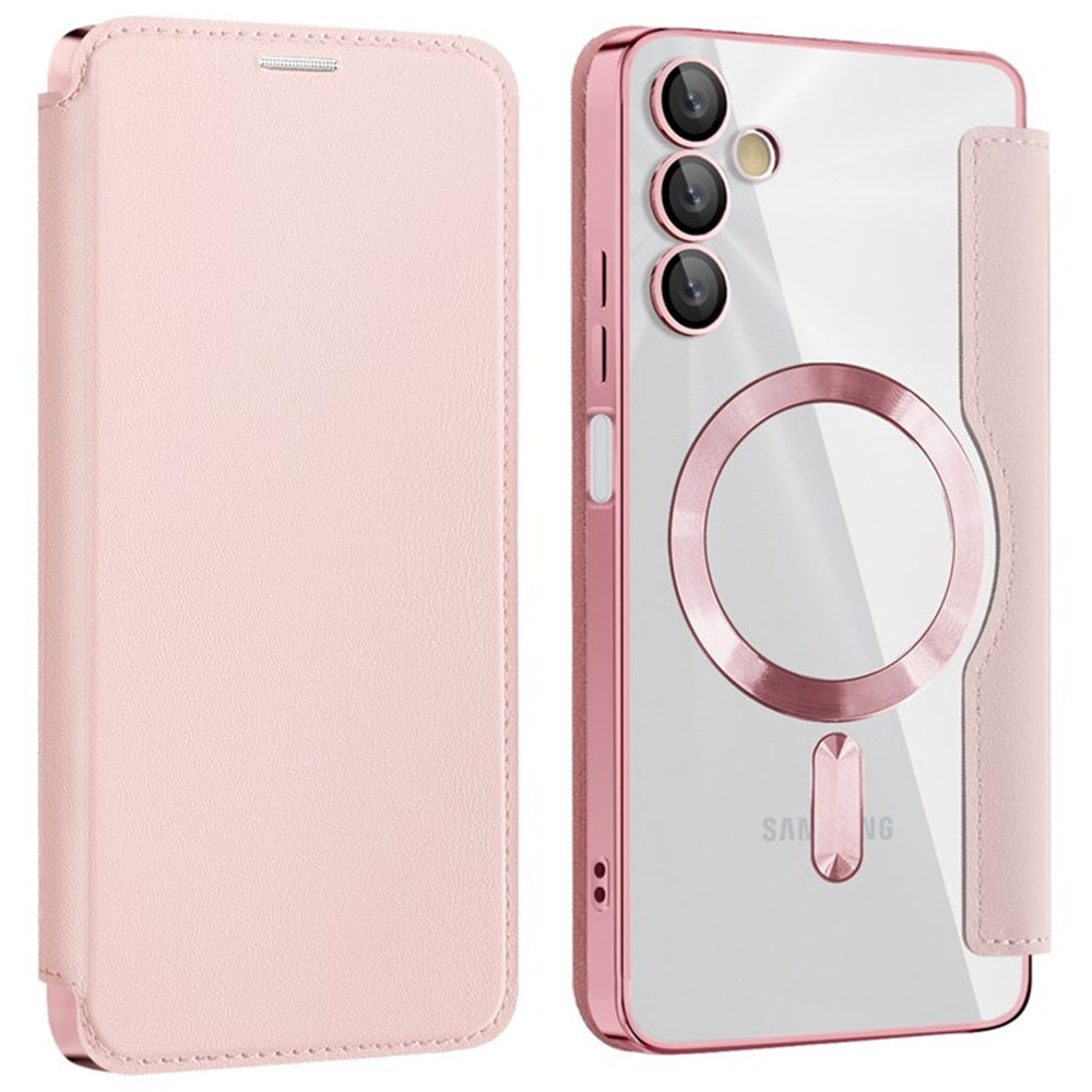 Techsuit - SmartMag Book Case - Samsung Galaxy A05s - Pink