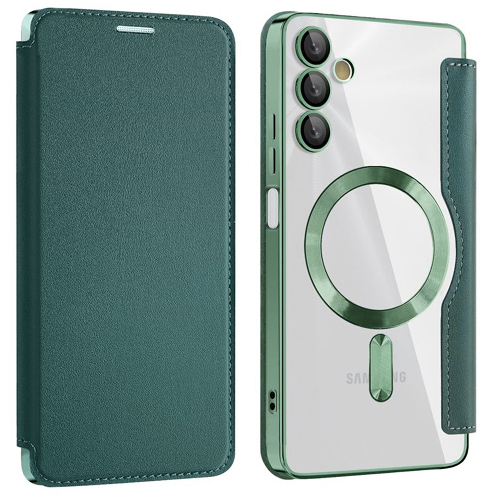 Techsuit - SmartMag Book Case - Samsung Galaxy A05s - Green
