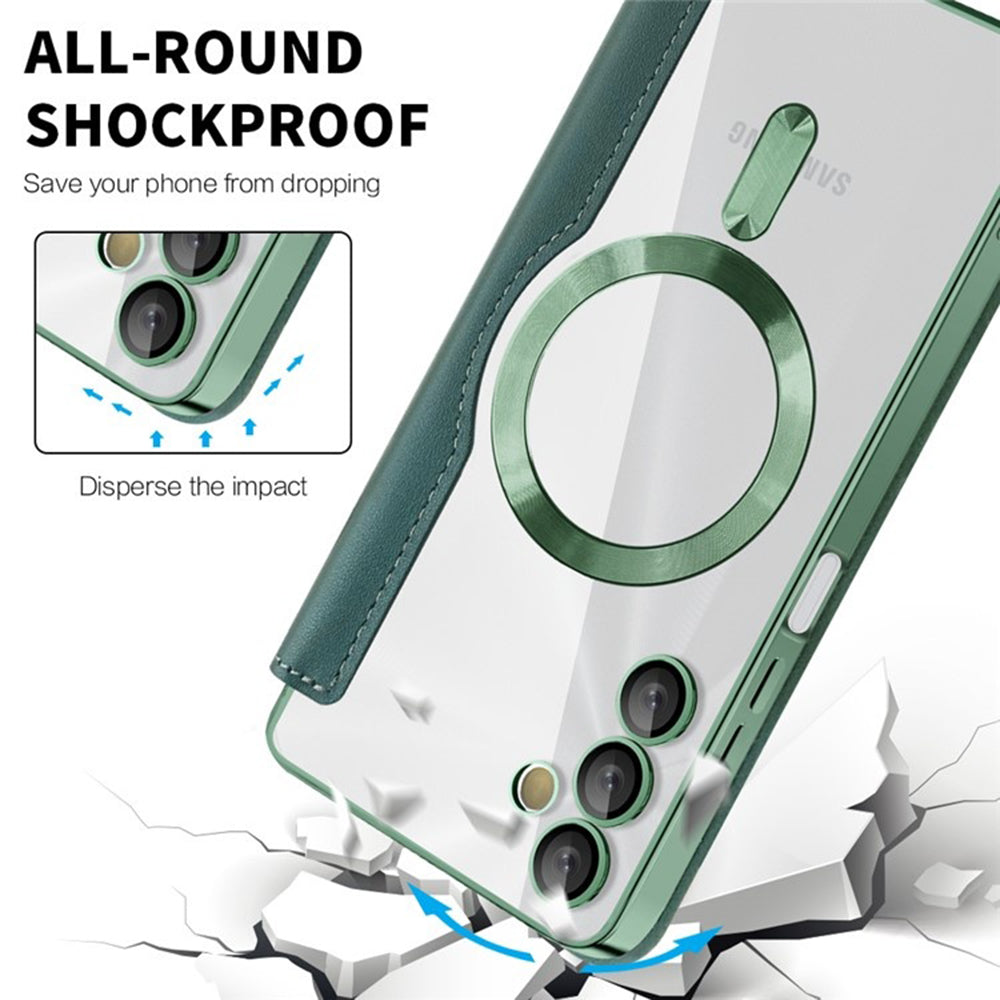 Techsuit - SmartMag Book Case - Samsung Galaxy A05s - Green