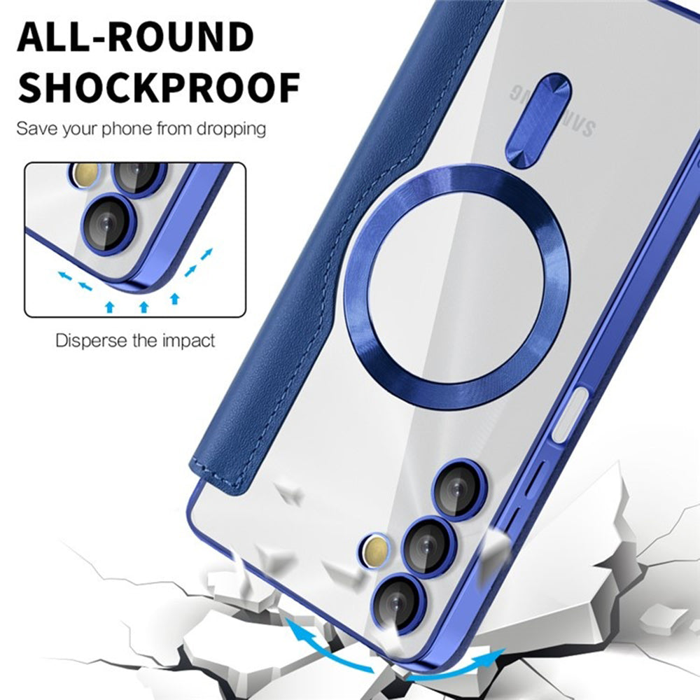 Techsuit - SmartMag Book Case - Samsung Galaxy A05s - Blue