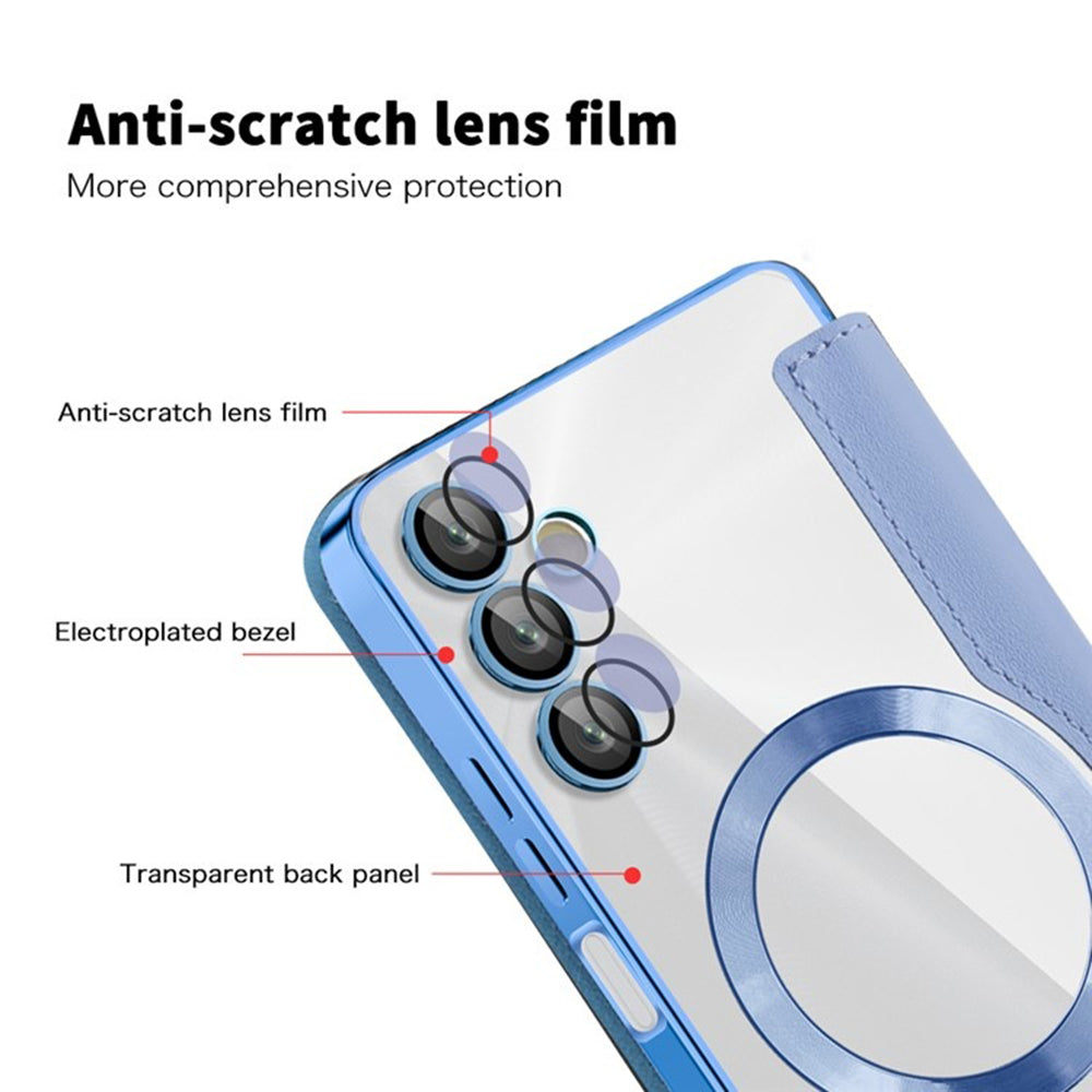 Techsuit - SmartMag Book Case - Samsung Galaxy A05s - Light Blue