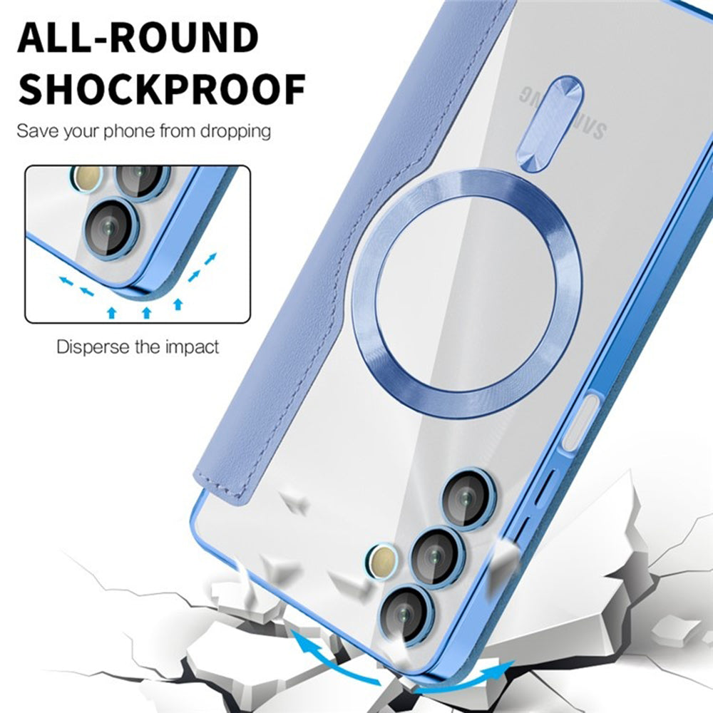 Techsuit - SmartMag Book Case - Samsung Galaxy A05s - Light Blue