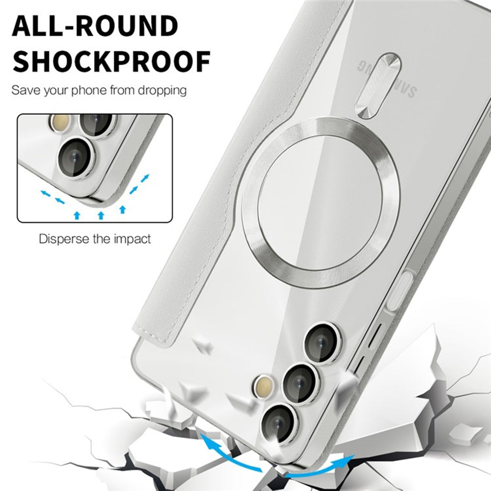 Techsuit - SmartMag Book Case - Samsung Galaxy A05s - Gray