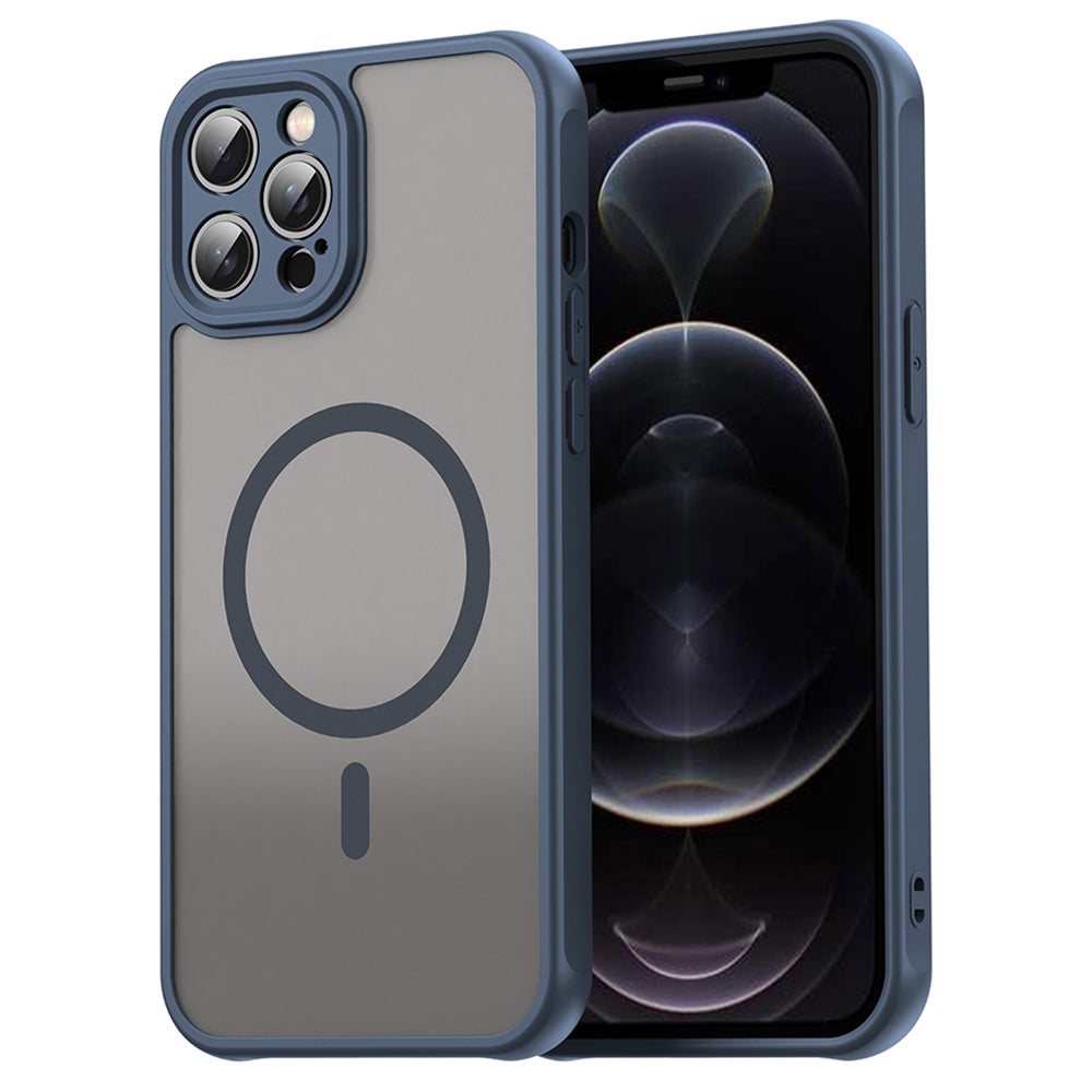 Techsuit - HaloFrost II MagSafe - iPhone 12 Pro Max - Navy Blue