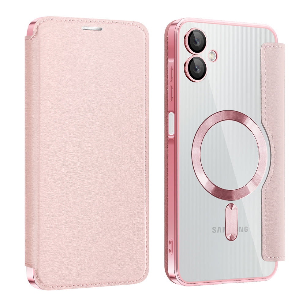 Techsuit - SmartMag Book Case - Samsung Galaxy A06 - Pink