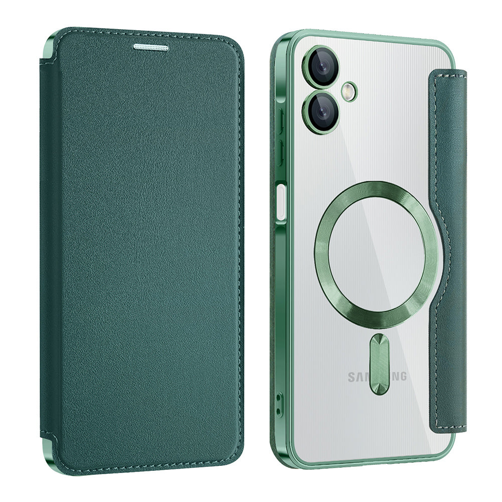 Techsuit - SmartMag Book Case - Samsung Galaxy A06 - Green
