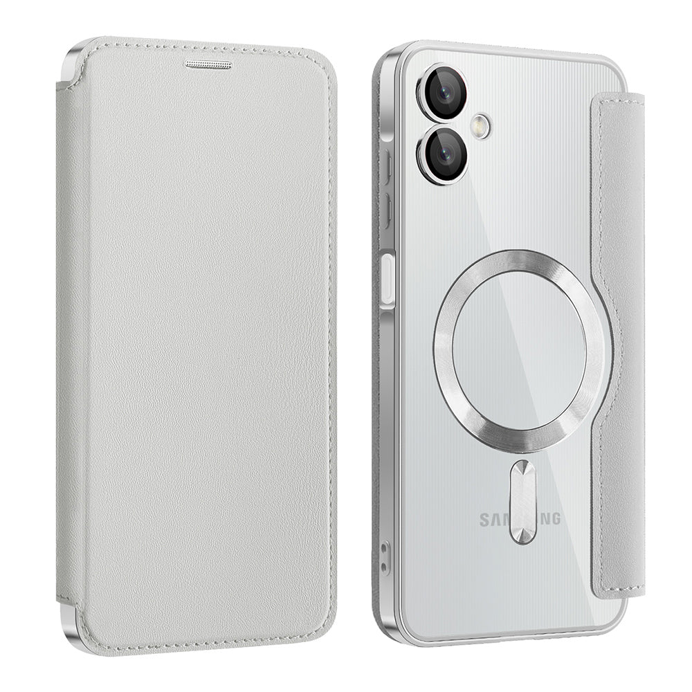 Techsuit - SmartMag Book Case - Samsung Galaxy A06 - Gray