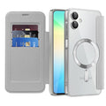 Techsuit - SmartMag Book Case - Samsung Galaxy A06 - Gray