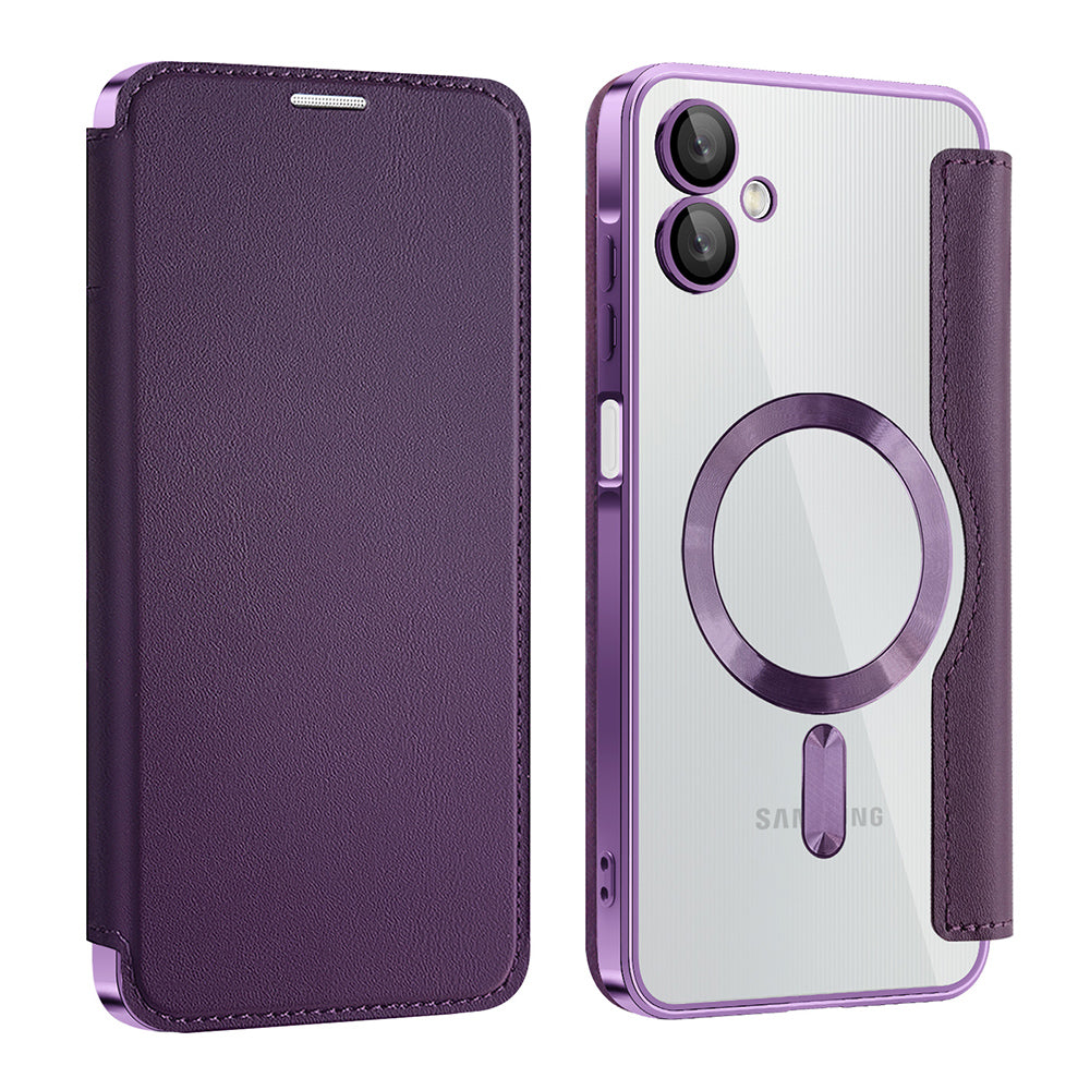 Techsuit - SmartMag Book Case - Samsung Galaxy A06 - Purple