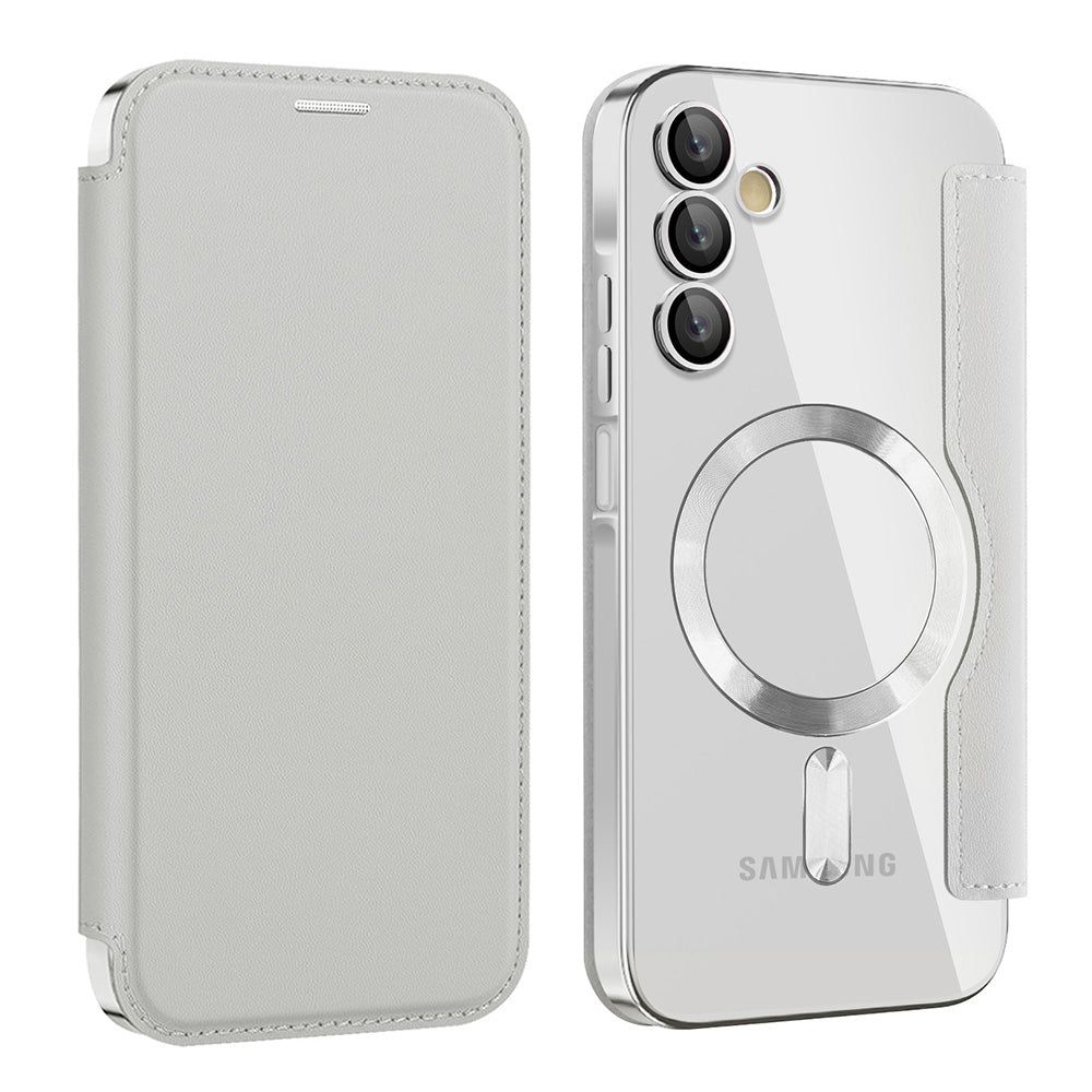 Techsuit - SmartMag Book Case - Samsung Galaxy A15 4G / A15 5G - Gray
