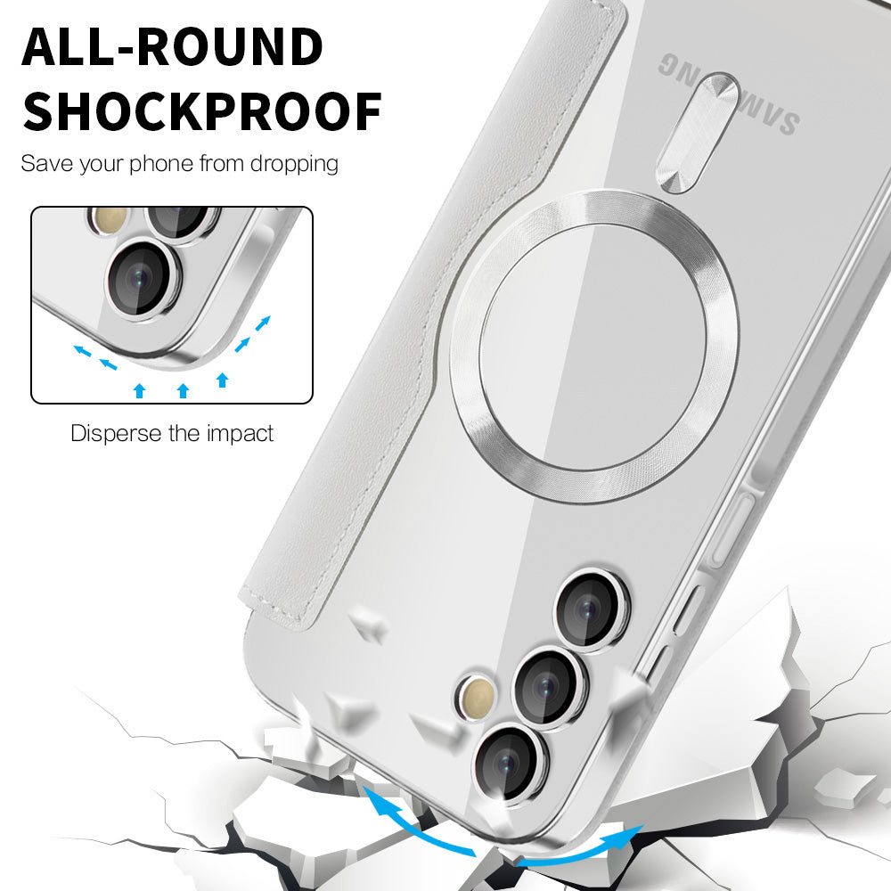 Techsuit - SmartMag Book Case - Samsung Galaxy A15 4G / A15 5G - Gray