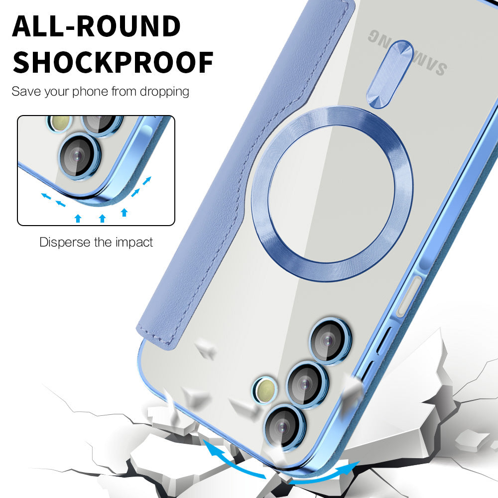 Techsuit - SmartMag Book Case - Samsung Galaxy A15 4G / A15 5G - Light Blue