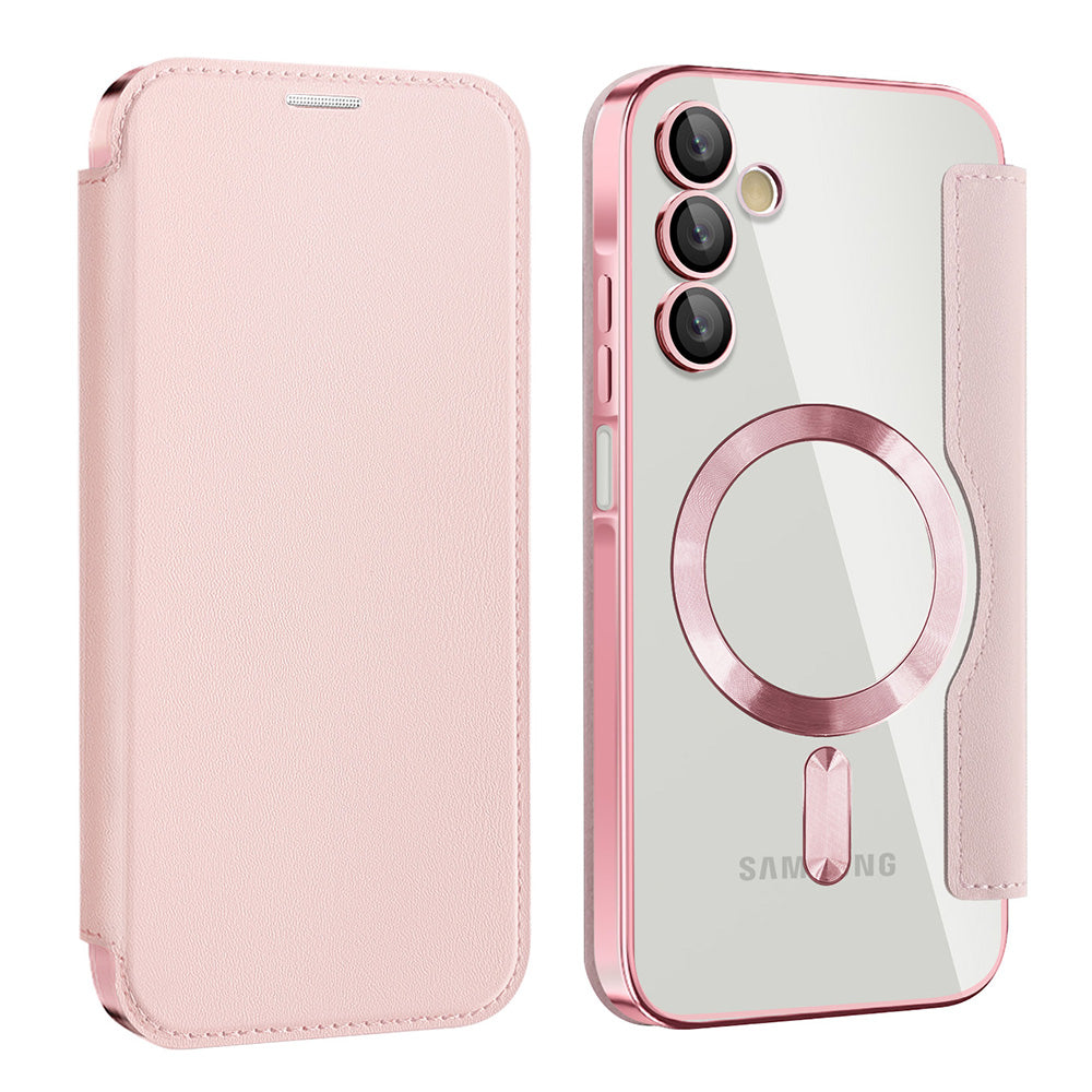 Techsuit - SmartMag Book Case - Samsung Galaxy A15 4G / A15 5G - Pink