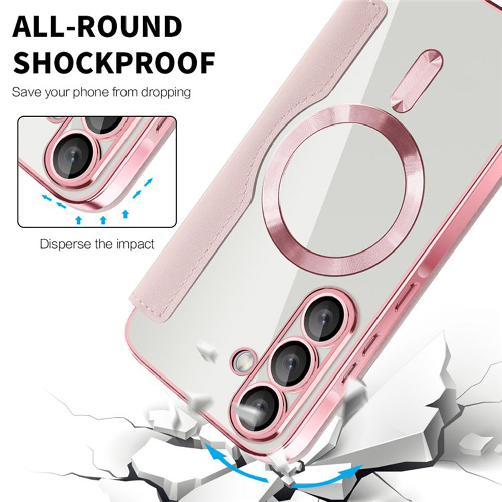 Techsuit - SmartMag Book Case - Samsung Galaxy A36 5G - Pink