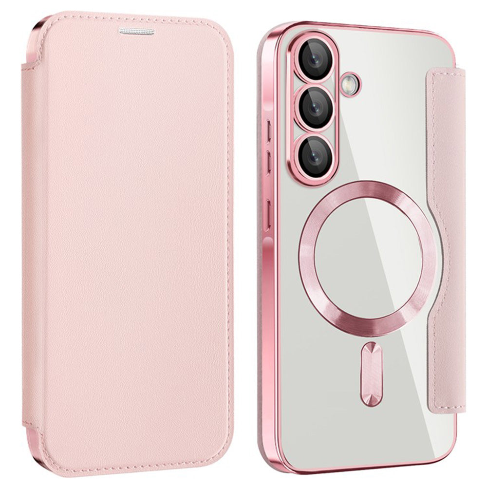 Techsuit - SmartMag Book Case - Samsung Galaxy A36 5G - Pink