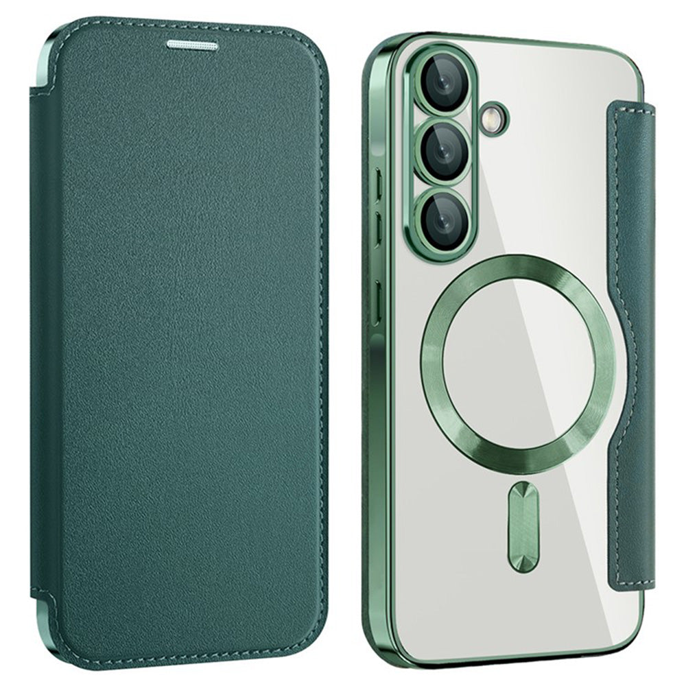 Techsuit - SmartMag Book Case - Samsung Galaxy A36 5G - Green