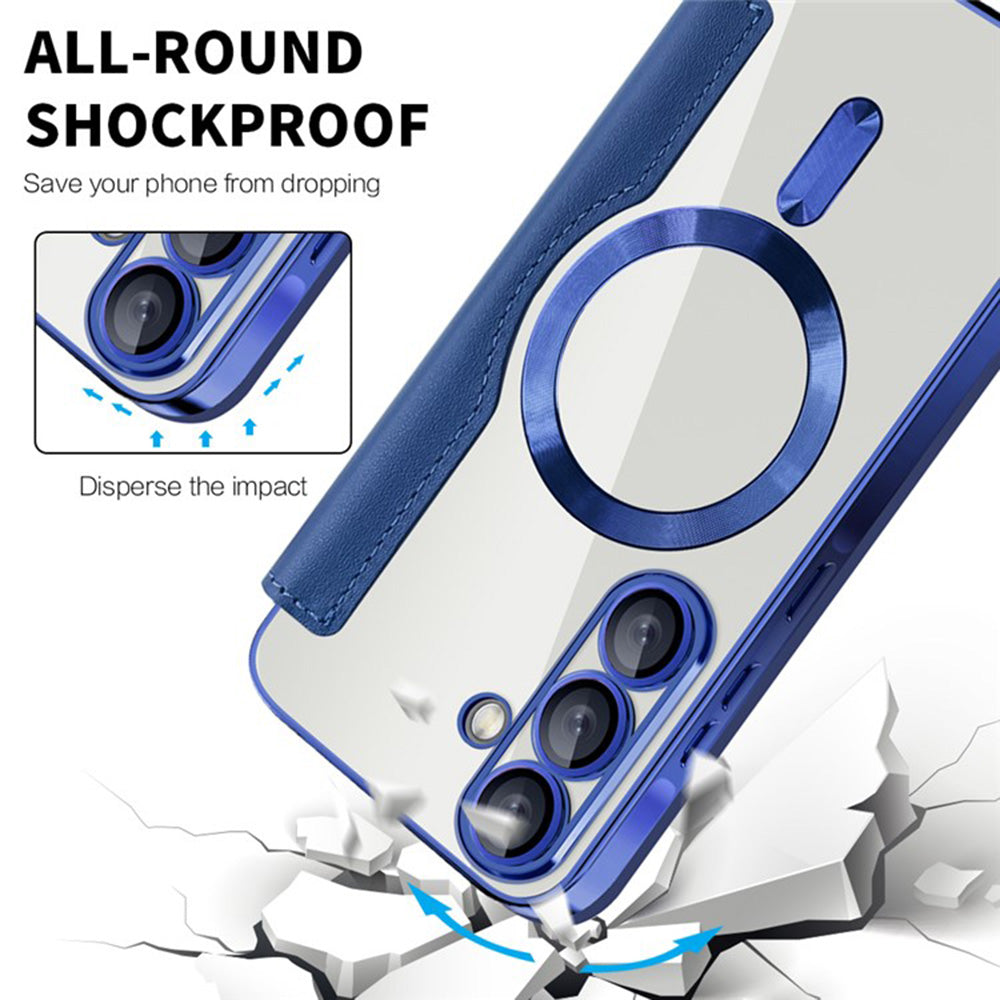 Techsuit - SmartMag Book Case - Samsung Galaxy A36 5G - Blue