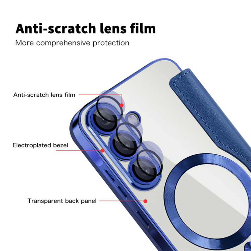 Techsuit - SmartMag Book Case - Samsung Galaxy A36 5G - Blue