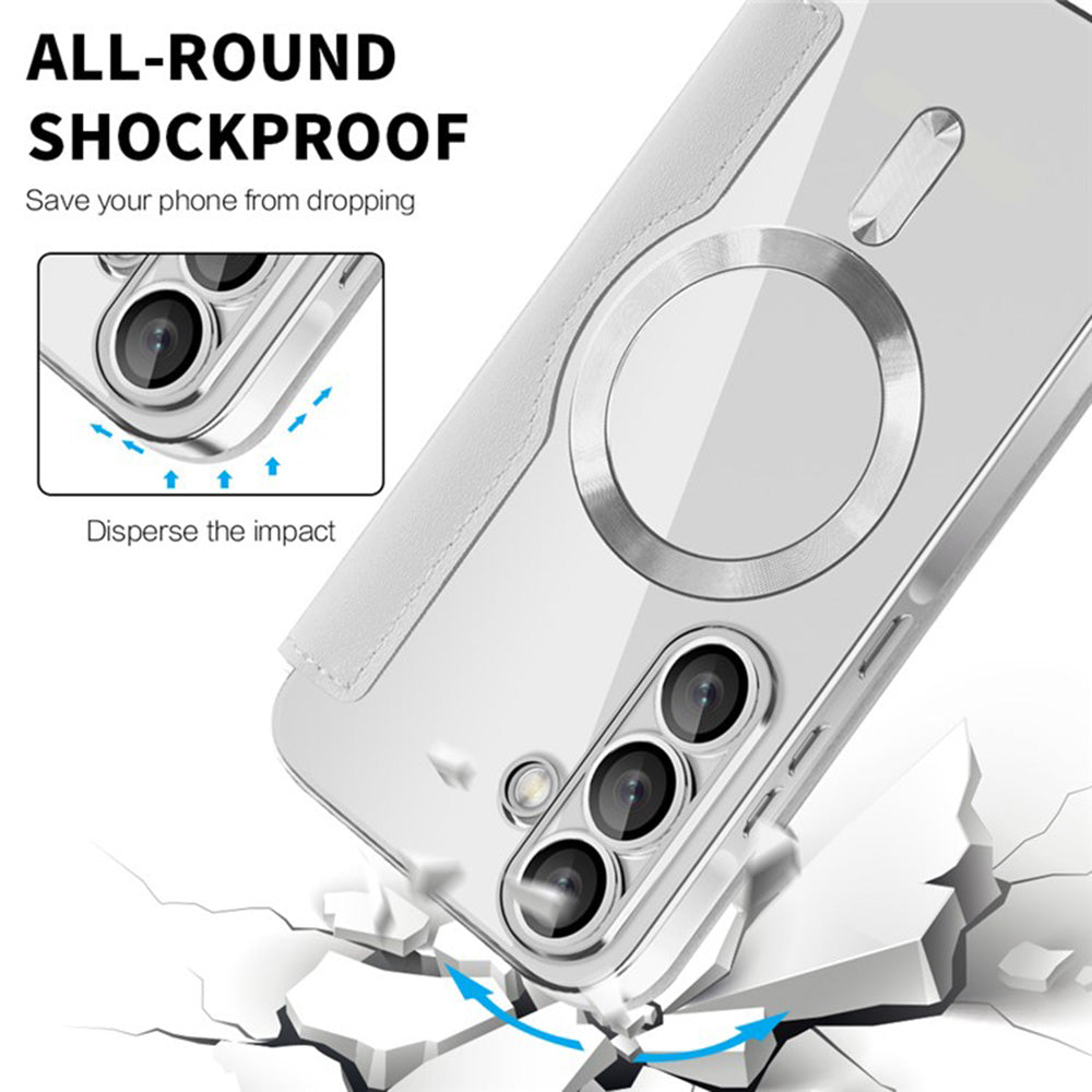 Techsuit - SmartMag Book Case - Samsung Galaxy A36 5G - Gray