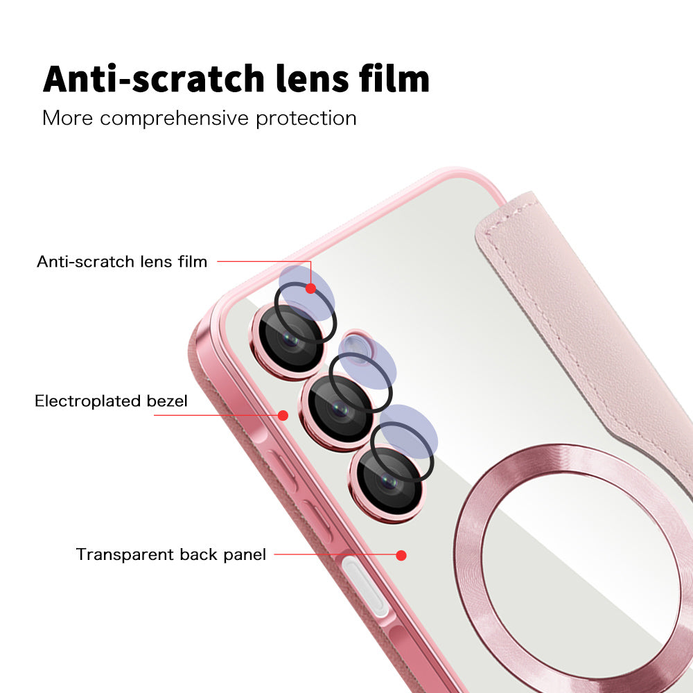 Techsuit - SmartMag Book Case - Samsung Galaxy A16 4G / A16 5G - Pink