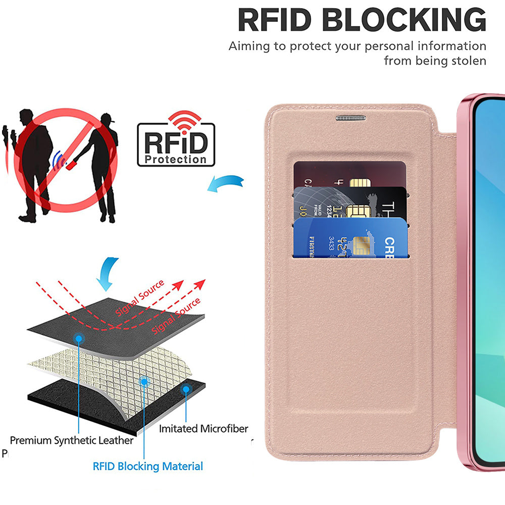 Techsuit - SmartMag Book Case - Samsung Galaxy A16 4G / A16 5G - Pink