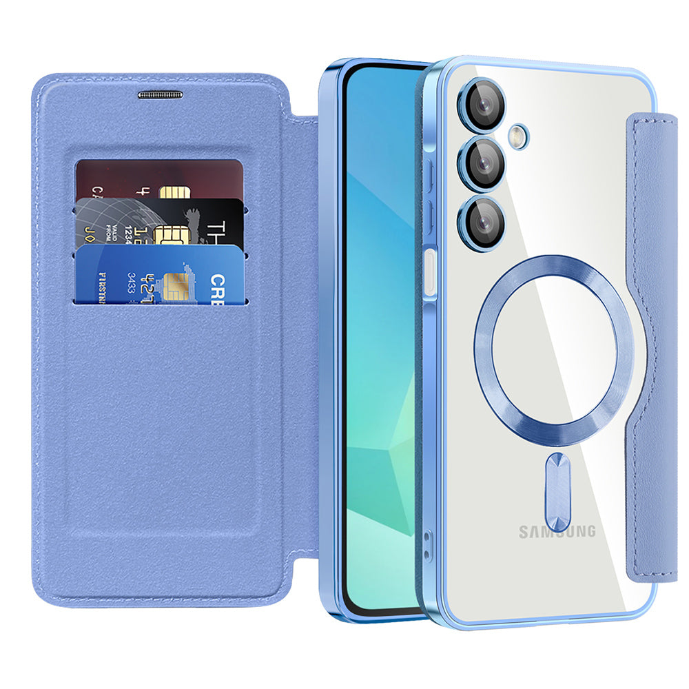 Techsuit - SmartMag Book Case - Samsung Galaxy A16 4G / A16 5G - Light Blue
