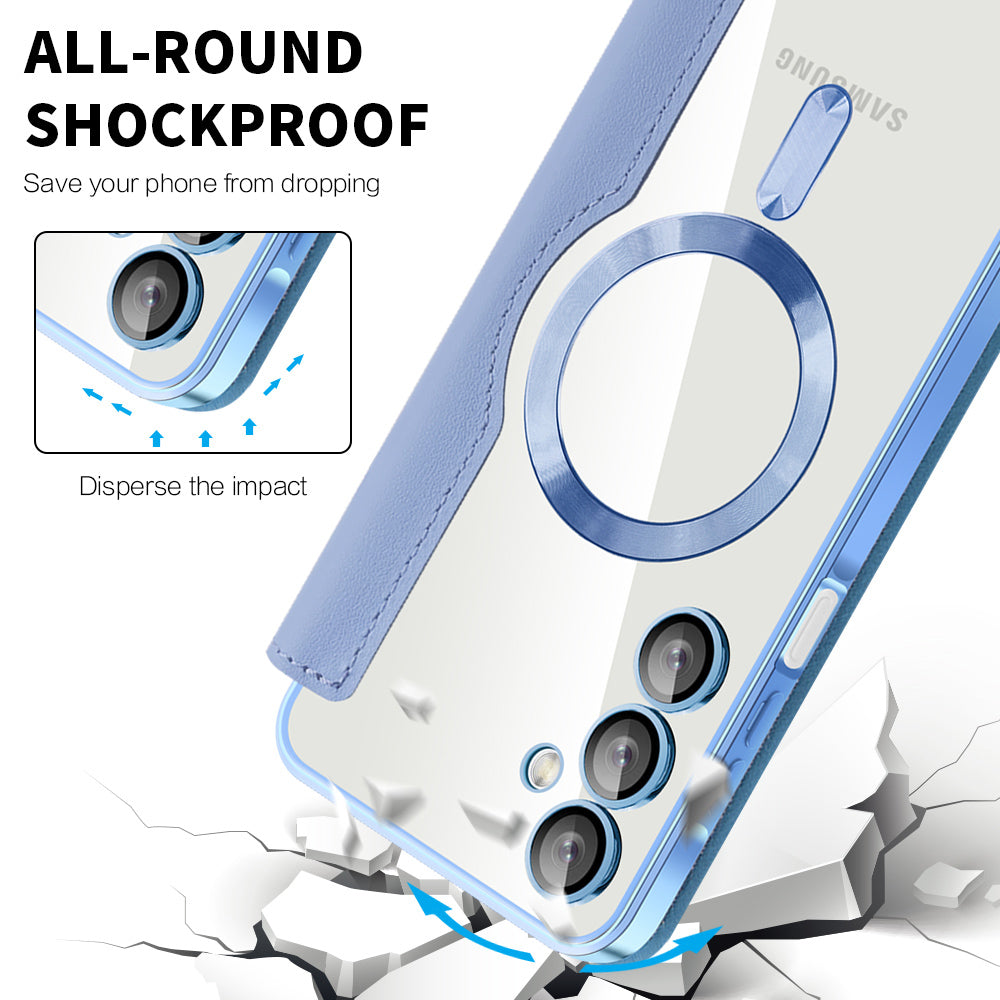 Techsuit - SmartMag Book Case - Samsung Galaxy A16 4G / A16 5G - Light Blue
