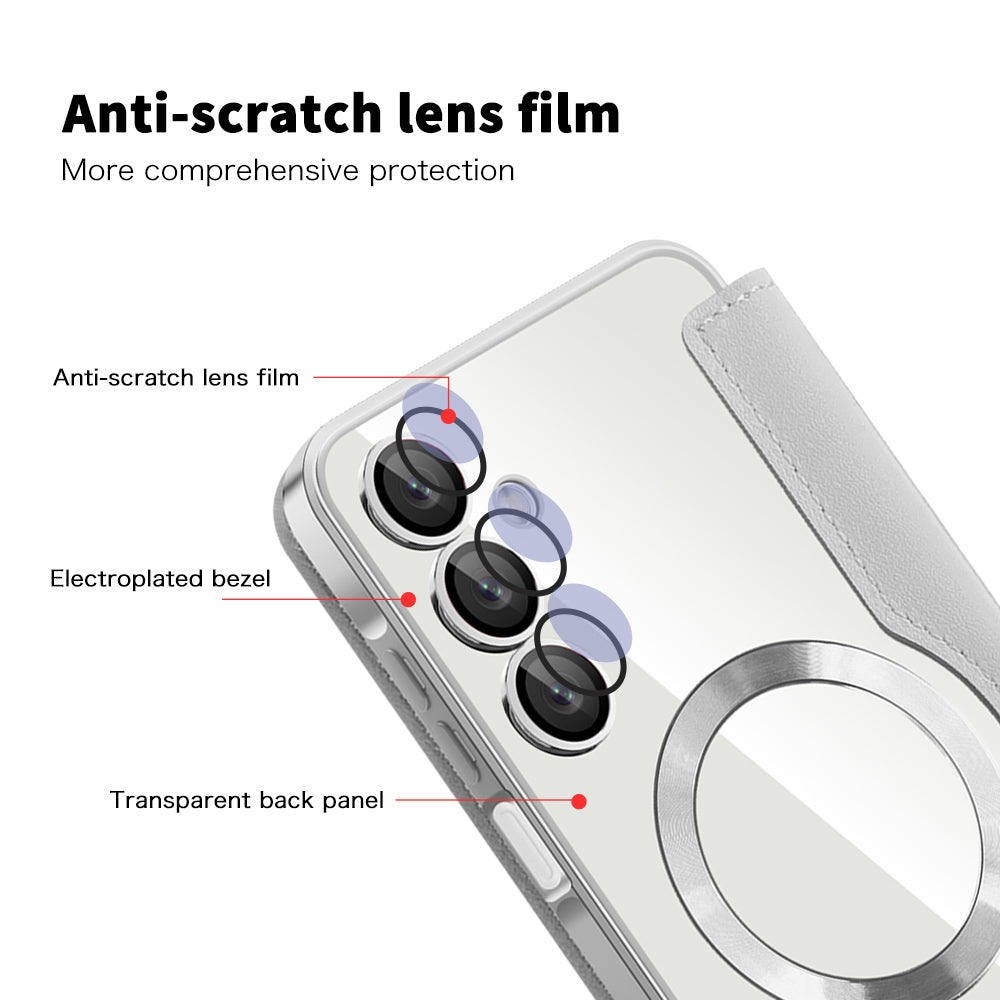 Techsuit - SmartMag Book Case - Samsung Galaxy A16 4G / A16 5G - Gray
