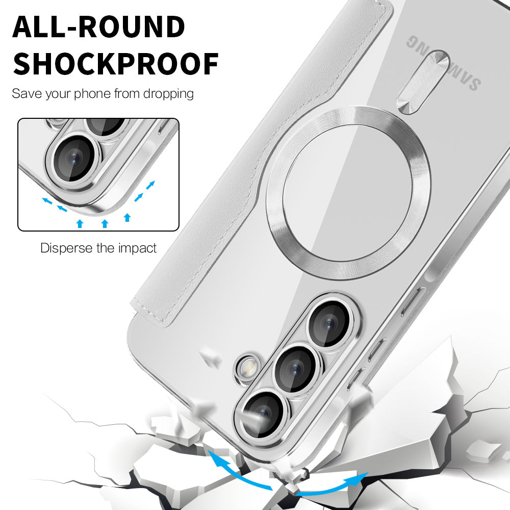 Techsuit - SmartMag Book Case - Samsung Galaxy A56 5G - Gray