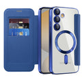Techsuit - SmartMag Book Case - Samsung Galaxy S24 FE - Blue