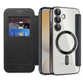 Techsuit - SmartMag Book Case - Samsung Galaxy S24 FE - Black