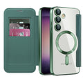 Techsuit - SmartMag Book Case - Samsung Galaxy S23 - Green