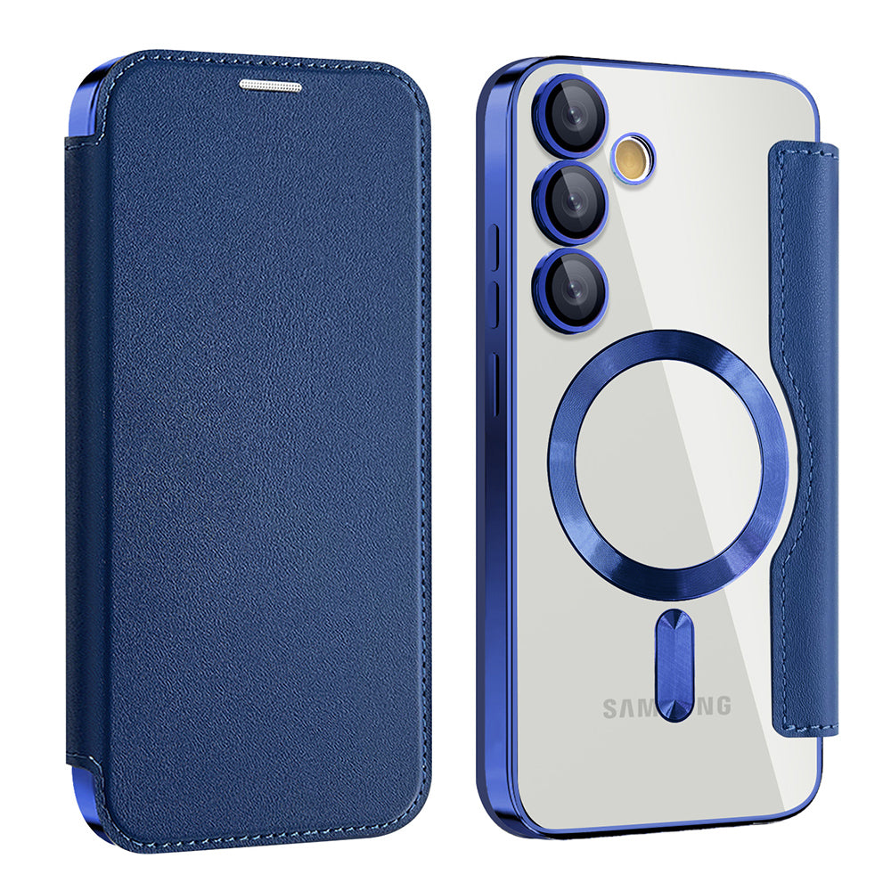 Techsuit - SmartMag Book Case - Samsung Galaxy S23 - Blue