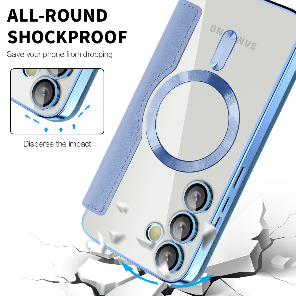 Techsuit - SmartMag Book Case - Samsung Galaxy S23 - Light Blue