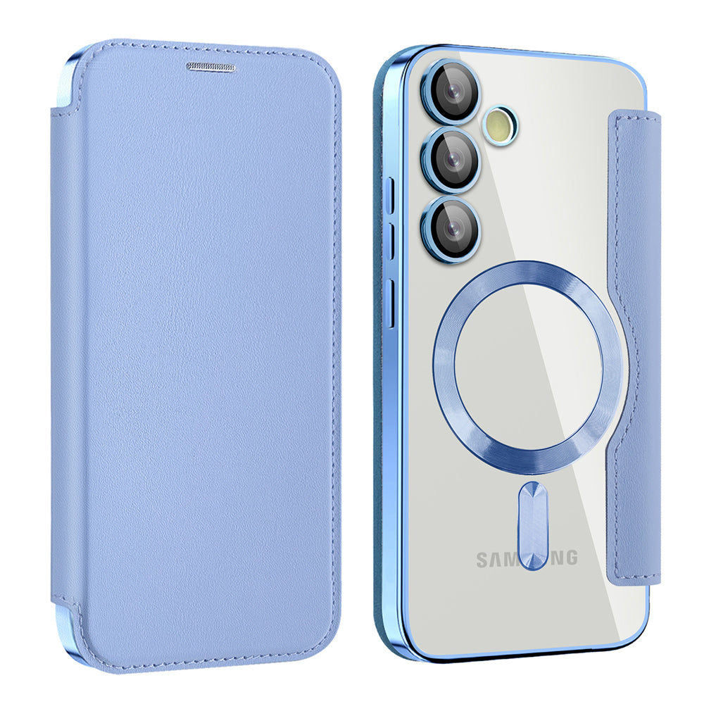 Techsuit - SmartMag Book Case - Samsung Galaxy S23 Plus - Light Blue