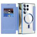 Techsuit - SmartMag Book Case - Samsung Galaxy S24 Ultra - Light Blue