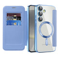Techsuit - SmartMag Book Case - Samsung Galaxy S24 - Light Blue