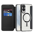 Techsuit - SmartMag Book Case - Samsung Galaxy S25 Edge - Black